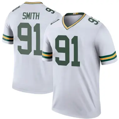 Youth Nike Green Bay Packers Preston Smith Color Rush Jersey White Legend