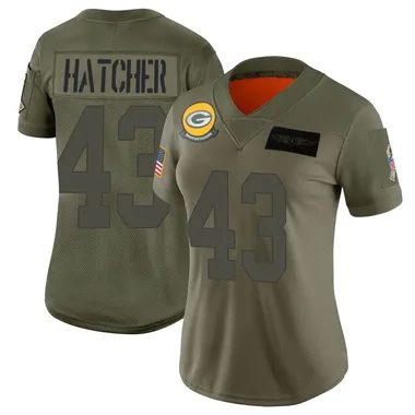 Women's Nike Green Bay Packers Broughton Hatcher 2019 Salute to Service Jersey - Camo Limited