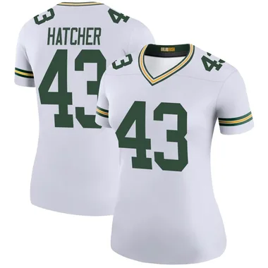 Women's Nike Green Bay Packers Broughton Hatcher Color Rush Jersey - White Legend