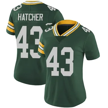Women's Nike Green Bay Packers Broughton Hatcher Team Color Vapor Untouchable Jersey - Green Limited