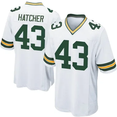 Youth Nike Green Bay Packers Broughton Hatcher Jersey - White Game
